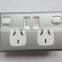 Nadway wall switch with 2 USB colorful Australia