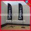 Hot sale weatherproof exhibtion promotional flag