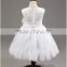 Wholesale children grace chiffon big bowknot princess dress girls white party dresses TR-WS22