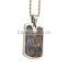 Popular Hunting Camouflage Style Stainless Steel Pendant 316L Camo Pendant