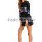 Hot sell fashion women pullover sequin hoodie top
