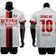 custom cheap striped soccer unifroms soccer shirt