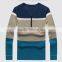 2015 mens autumn thin colorful stripe pullover sweater