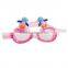 Professional anti-fog UV protection swimming eyewears of silicone swimming goggles