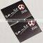 white non-woven fabric drag black printing care label for football-girl T-shirts