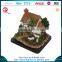 Polyresin High Quality Christmas Figurines Farmhouse With Polyresin Farmhouse Figurine