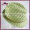 Women's Multi-Color Striped Design Fedora Hat with Beige PU Band