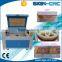 China 40w 60w 80w CO2 Tube MDF Wood Acrylic Granite Stone Paper Fabric Laser Cutting Machine