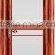 Athens series tempered glass aluminium doors