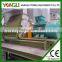 Compact design wood pellet press line
