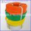 3- strand yellow polypropylene rope
