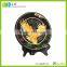 Golden eagle handmade decoration air craft for business partners