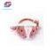 High Quality Point Pattern Plush Animal Pink Earmuff