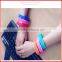Fashion waterproof digital silicone bracelet watch