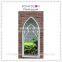 Antique Iron Frame Decorative Mirror