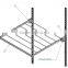 Metal Material 600MM White Balcony Clothes Drying Rack