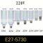 Super bright SMD e27 corn led light bulb suitable for enclosed/sealed fixture