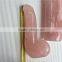 Natural Rose Quartz Crystal Dildo Mushroom Head Dildo For Sale