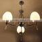 UL SAA CE Modern Colourful Chandeliers & Hanging Lights/ E27 Glass Pendant Lamp Ceiling Light MD-5114-3