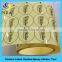 Bottom price antique gold chrome mirror vinyl label