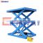 China wholesale cheaper indoor stationary scissor lift platform price