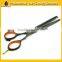 6.0 inch black color professional hair thinning cutting scissor, Europe type teeth,left hand use