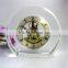 Crystal desk clock