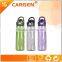 Best selling product plastic sport bottle with flip up straw