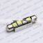 High Quality 42mm 3W Festoon License Plate Light 42mm LED Car Interior Dome Light Lamp Festoon LED Light