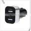 New Universal Vehicle 12V-24V 3Port USB(1A,2A,2.1A) DC Car Charger USB Power Adapter For Cellphone tablet PC Hgih Quanlity