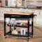 Mobile Kitchen Cabinet Storage Cart /island