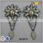 New leaf shape resin claw brooch for garment