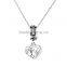 Love Letter Symbol Pendant Charms Couple Wedding Jewelry