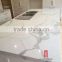marble look calacatta white quartz stone slab artificial countertop