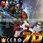 Quick return Economic 7d projector cinema with interactive game