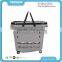 30L Rolling Plastic Commercial Shopping Basket Trolley