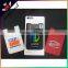 Eco-friendly silicone custom printing adhesive phone card holder