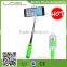 Factory supply Extendable Selfie Monopod cartoon Selfie Stick with zoom for iphone and Andriod