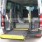 WL-D-880 electric and hydraulic wheelchair lift with CE certificate for van minibus