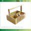 DT002 Bamboo Portable Cutlery and Tool Box or basket