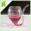 Vampire shape glass decanter with lid // 200ml glass material wholesale made in china glassware vampire short stem wine glass