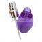 New design fancy purple perfume spray atomizers PET bottles