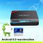 Amlogic S912 tv box 2GB +16GB Kodi 17.0 Android 6.0 2.4G+5G dual WiFi android smart tv box x9 pro pendoo