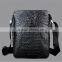 Custom Handmade Real Crocodile Shoulder Strap Bag Men Leather Shoulder Bag