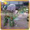 KANO1128 Playground Kids Attraction Interactive Dinosaur Ride For Sale