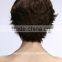 New short women's synthetic lace wig for mum, mother wigs