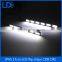 Universal car accessories 100% waterproof drl led cob slim daytime running light