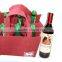 2015 new style non woven red wine bag small