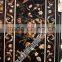 Rectangular Marble Inlay Table Tops , Stone inlaid table top, Marble dinning Table top