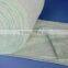 Bio-soluble fiber insulating textiles reinforced with fiber glass and stainless steel